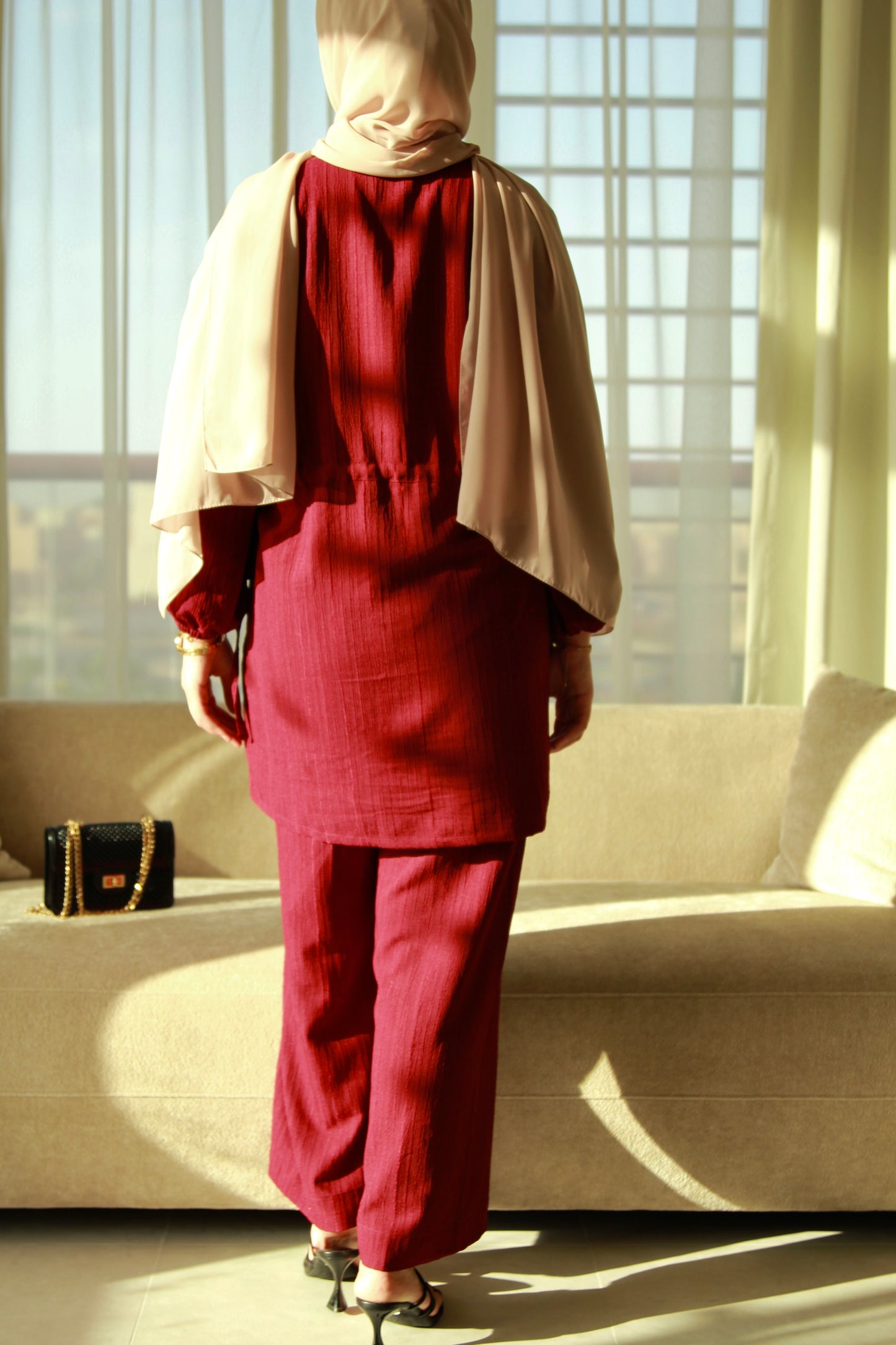 Burgundy Luxe Set
