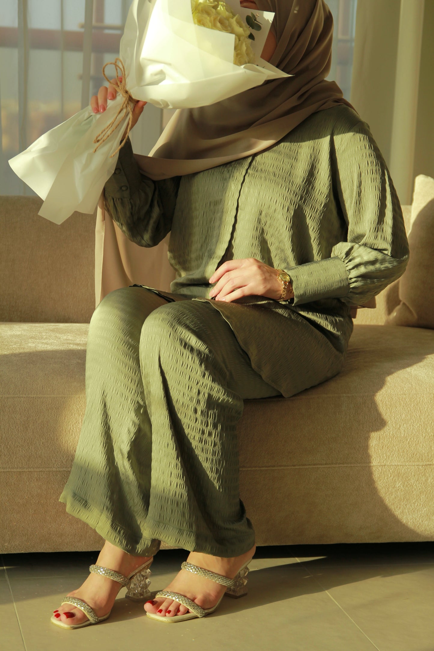 Sage Green Luxe Set