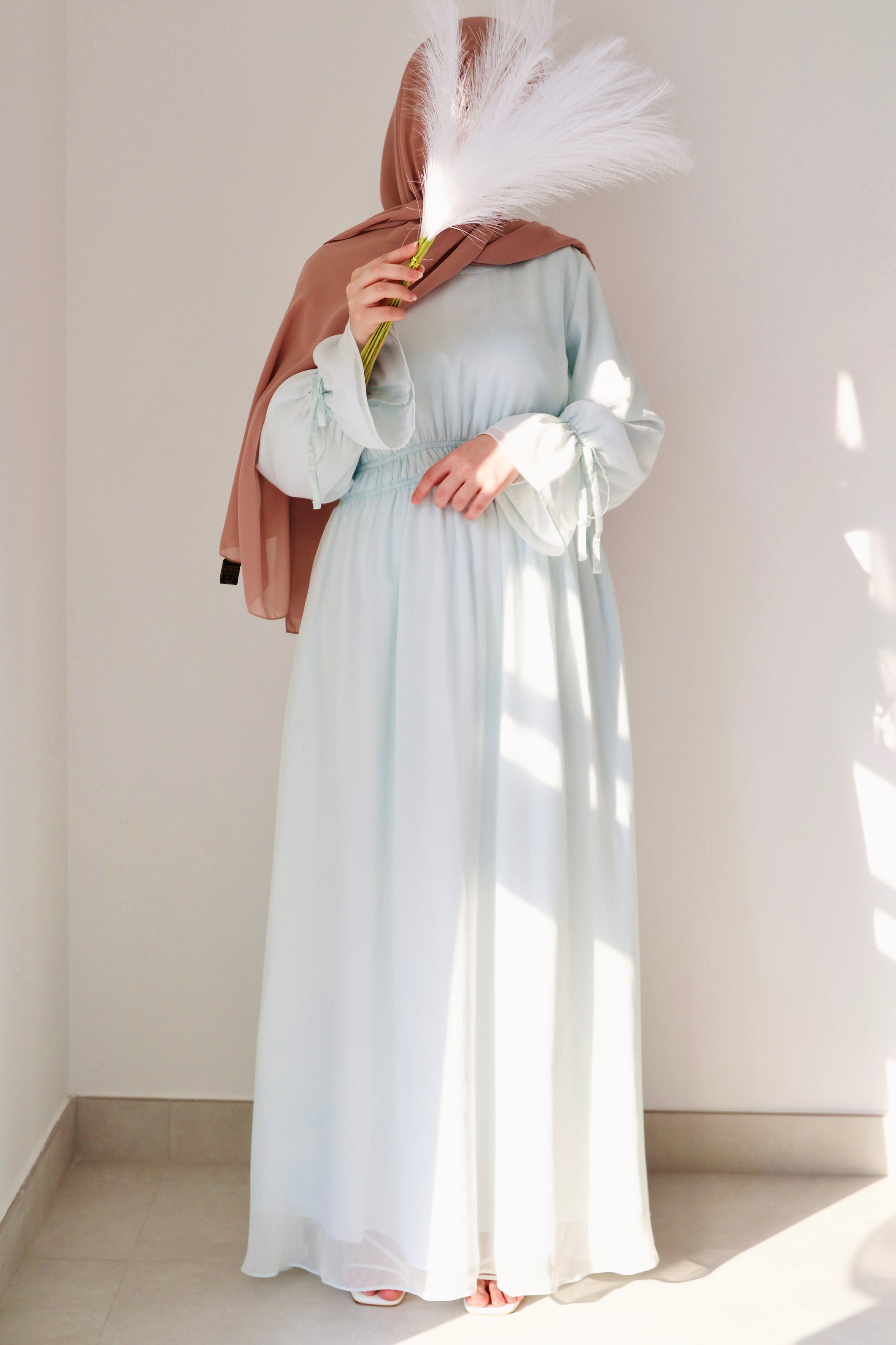 Powder Blue Dress Modwest & Co. Powder Blue Dress Modwest & Co.