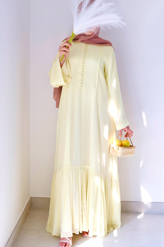 Butter Yellow Dress