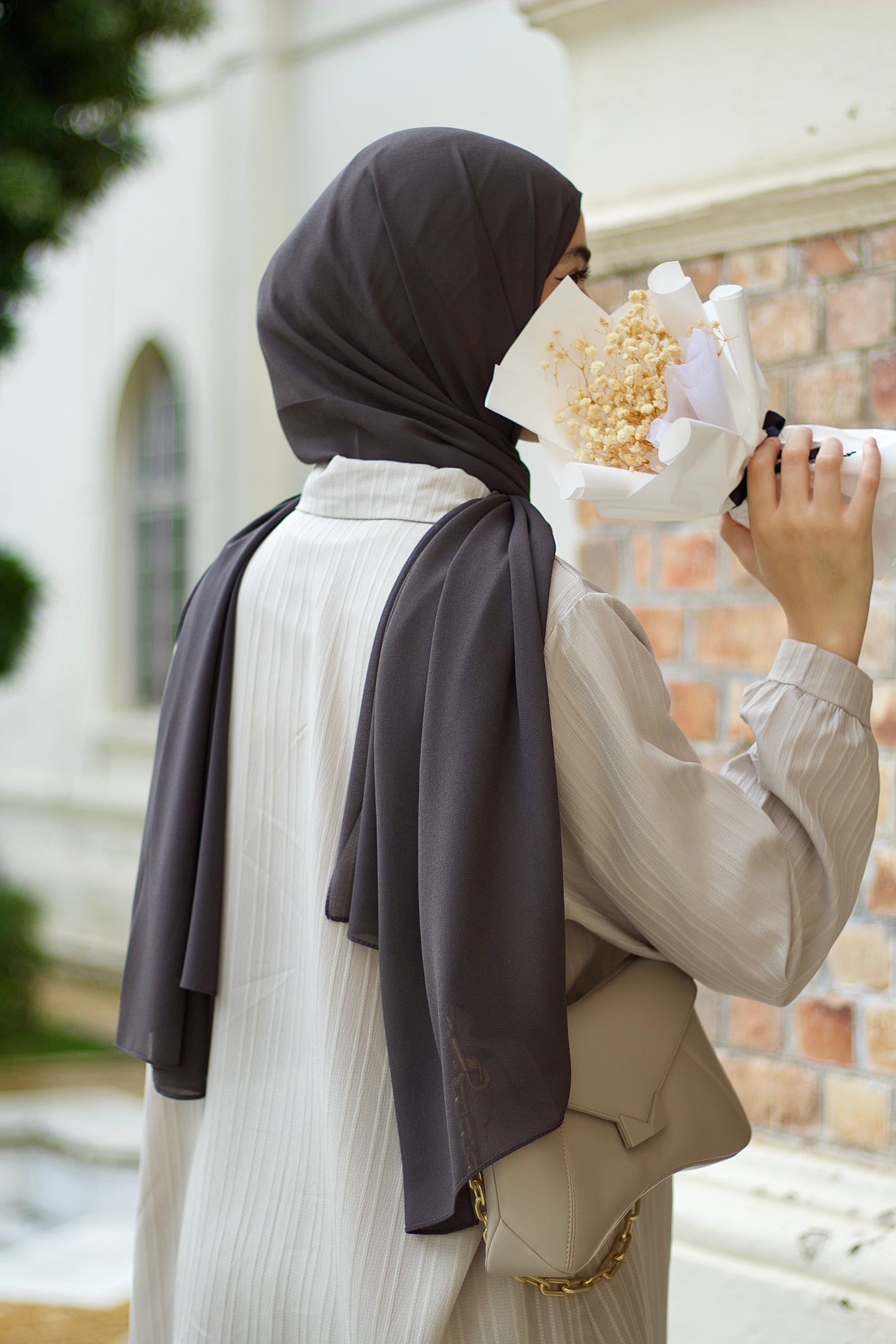 Grey Hijab